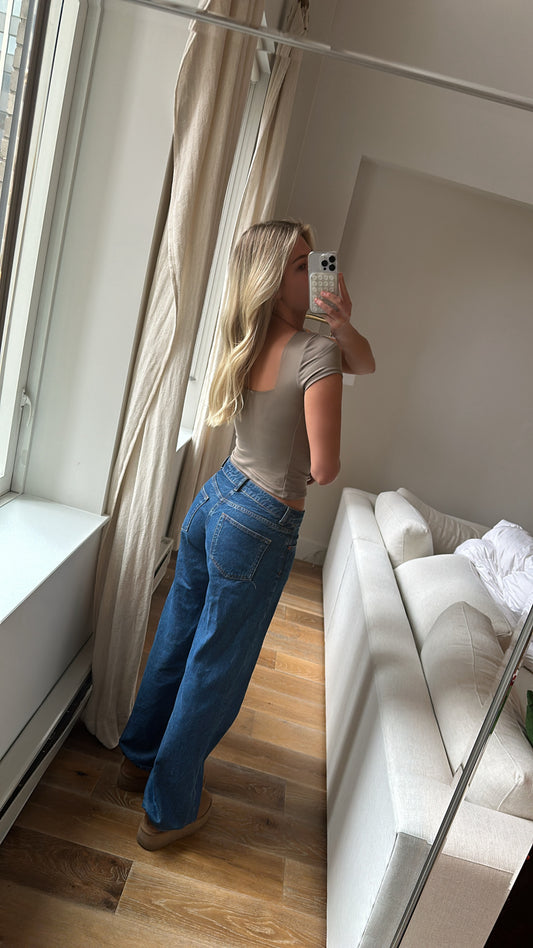 Emma Super Soft Cropped Tee