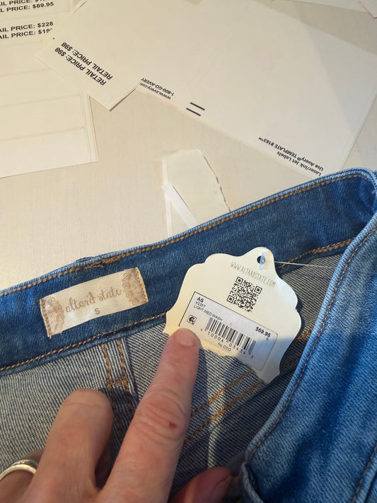 Altar’d State Ripped Jeans Shorts