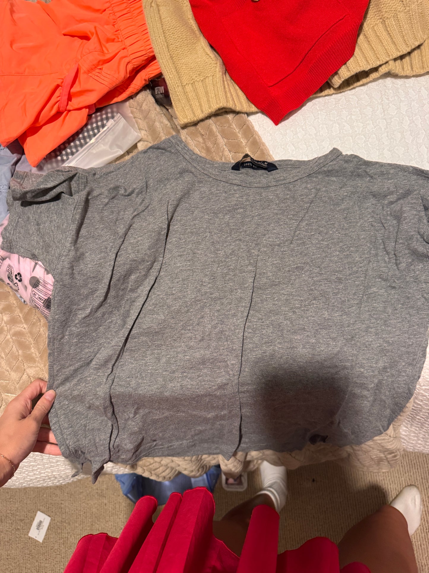 Abercrombie & Fitch Grey Tshirt