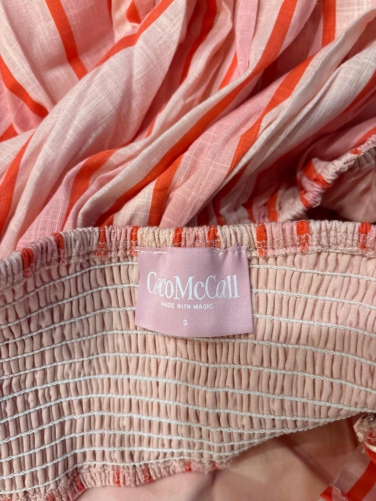 Coco McCall pink maxi dress