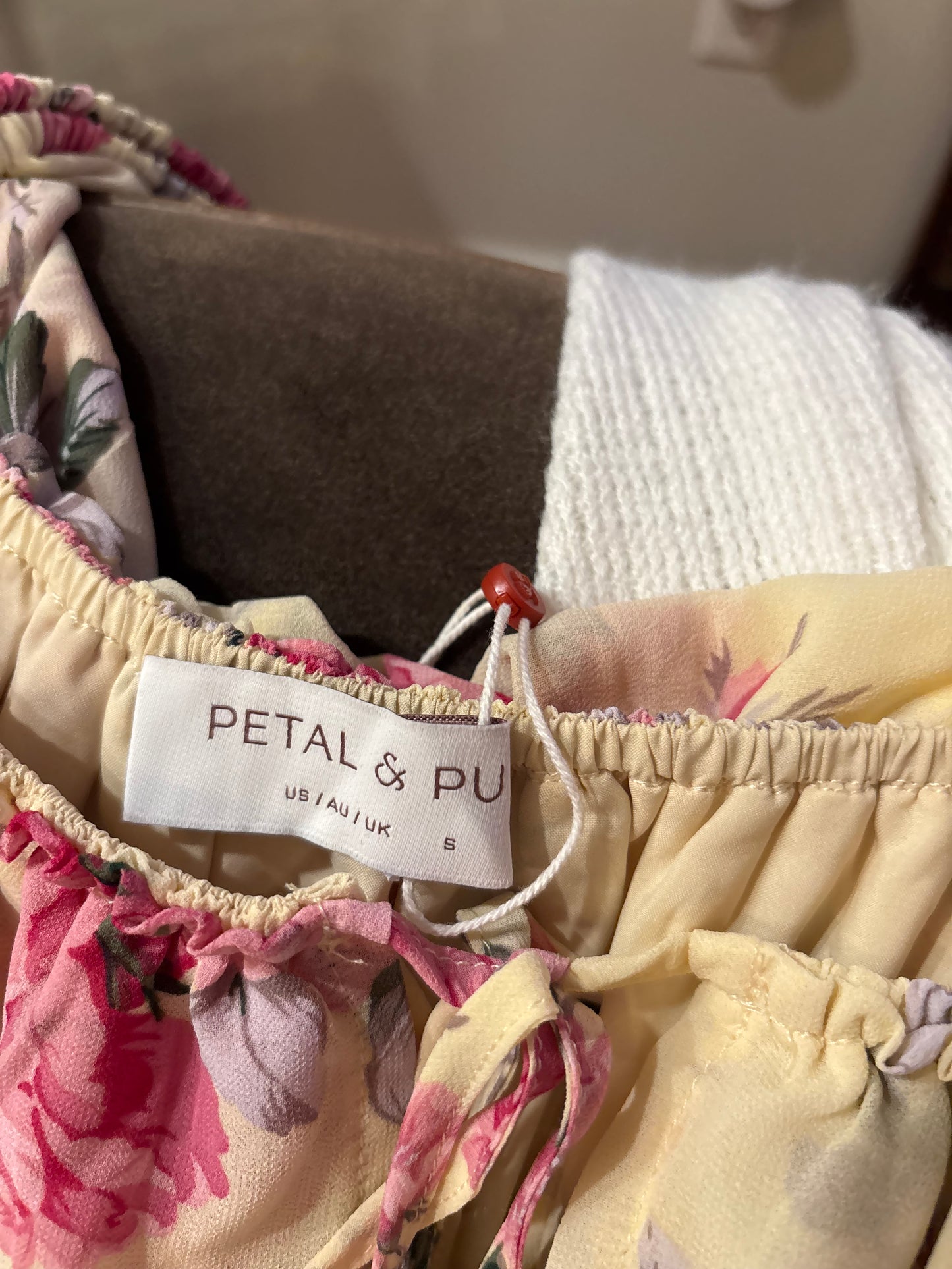 Petal and Pup Yellow Floral Maxi Dress