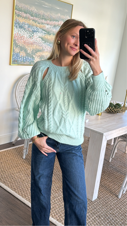 Cable Knit Cozy Sweater