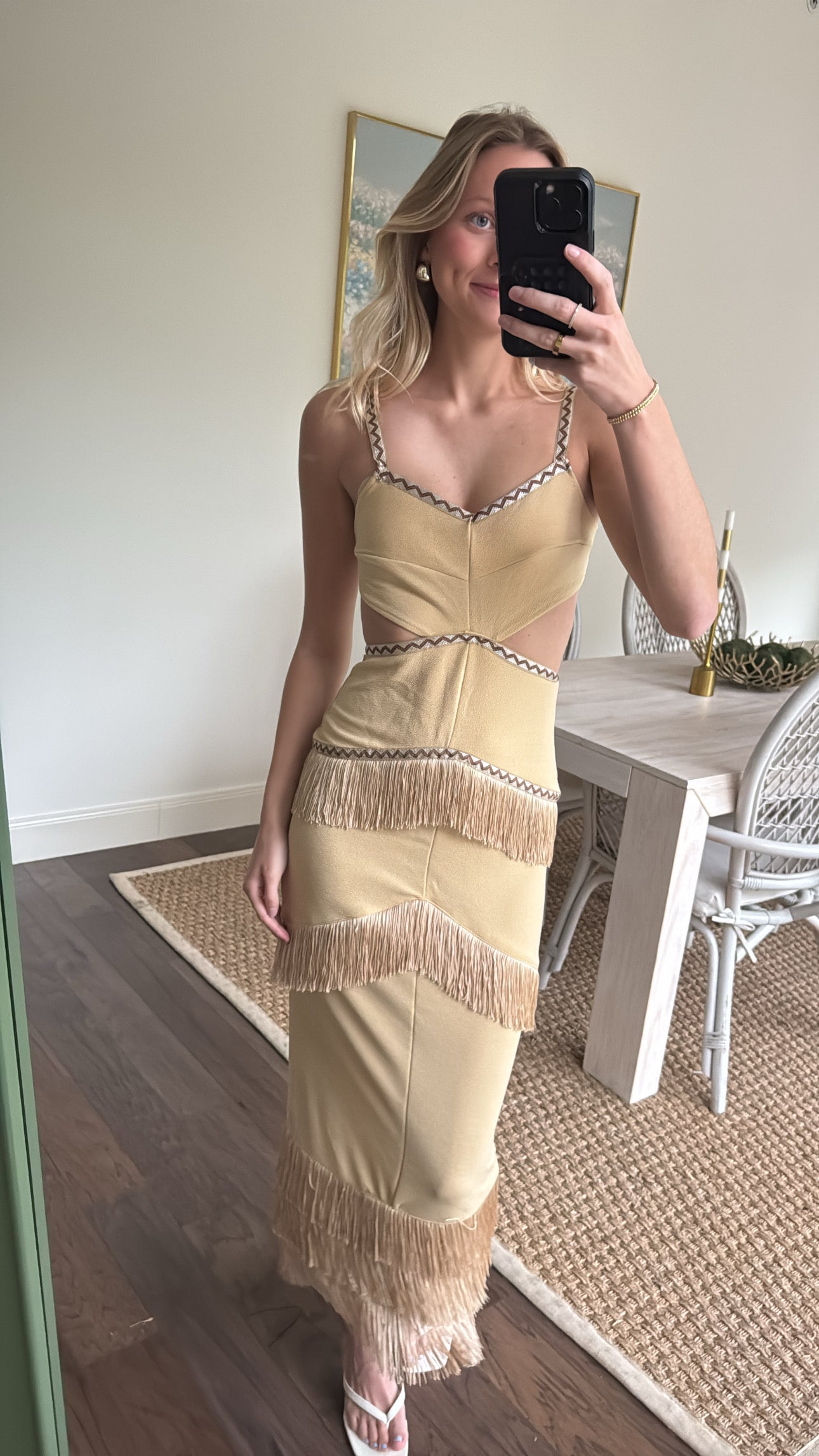 Desert Cutout Maxi Dress