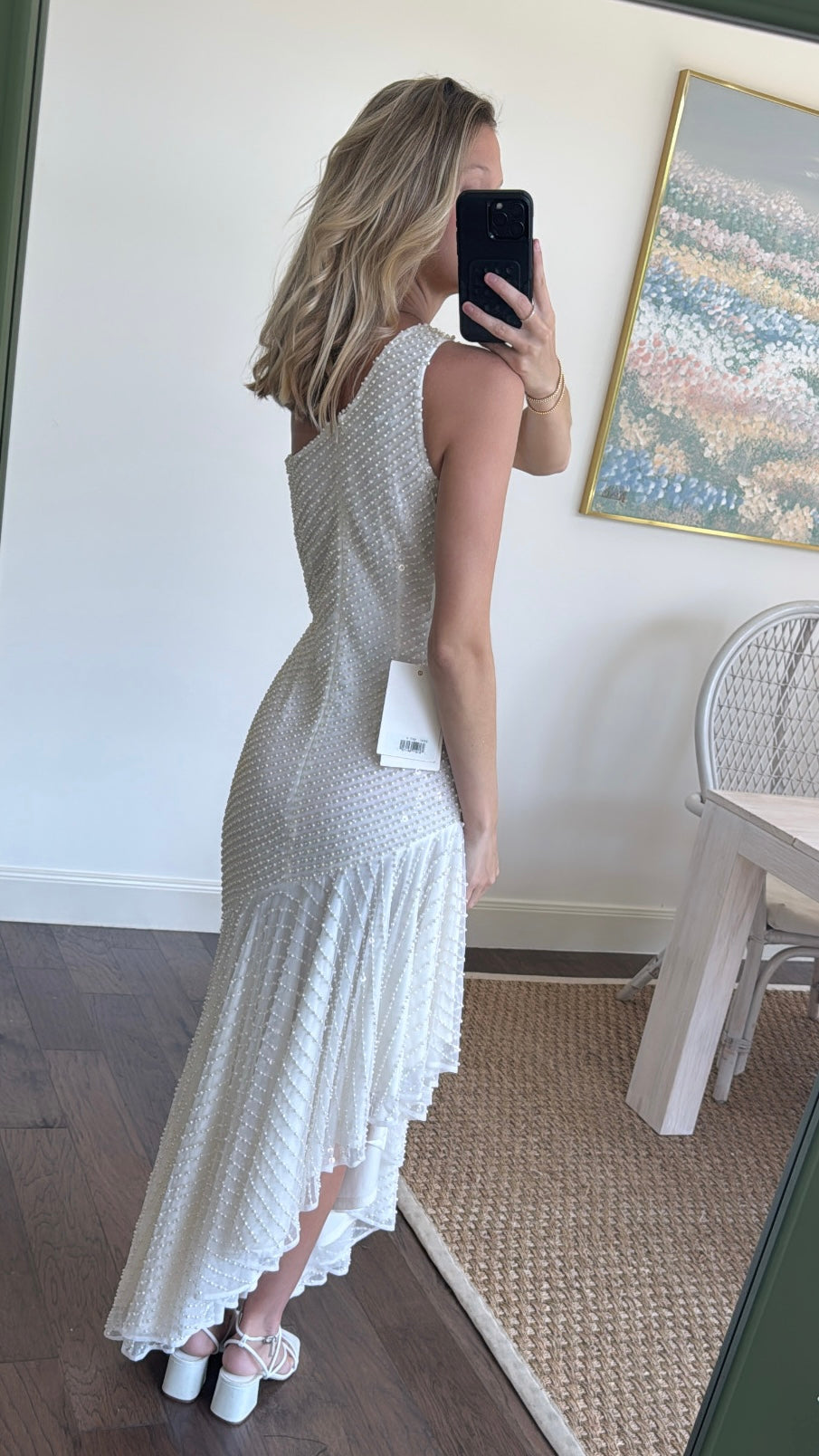 Mac Duggal Pearl One Shoulder Dress
