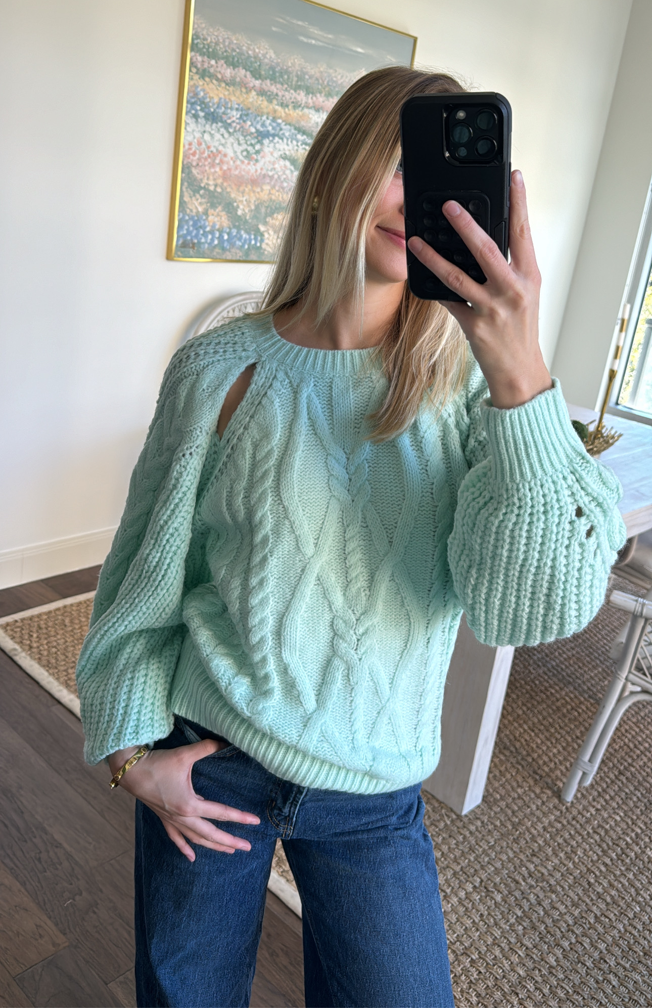 Cable Knit Cozy Sweater