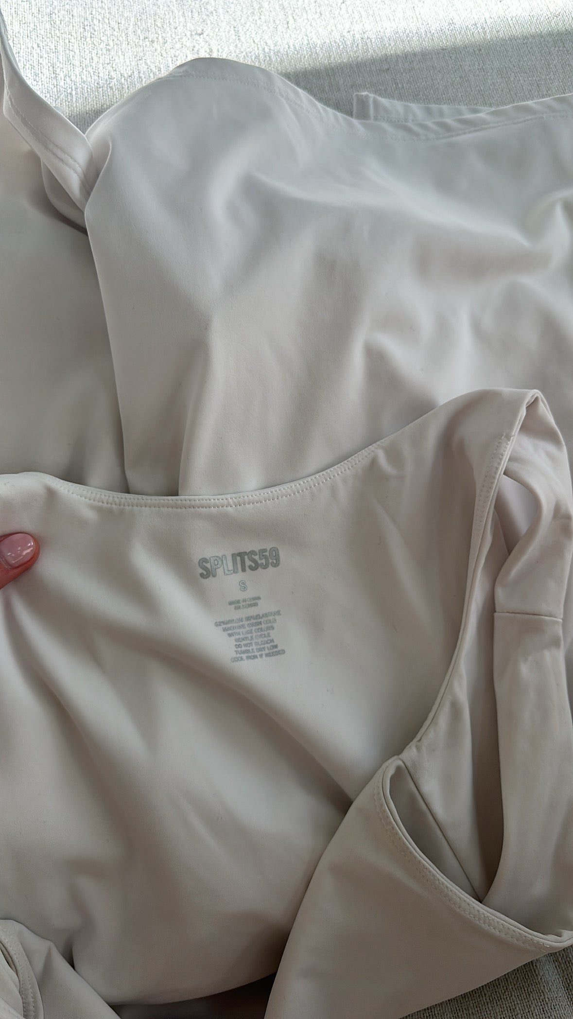 Split 59 White Tennis Dress