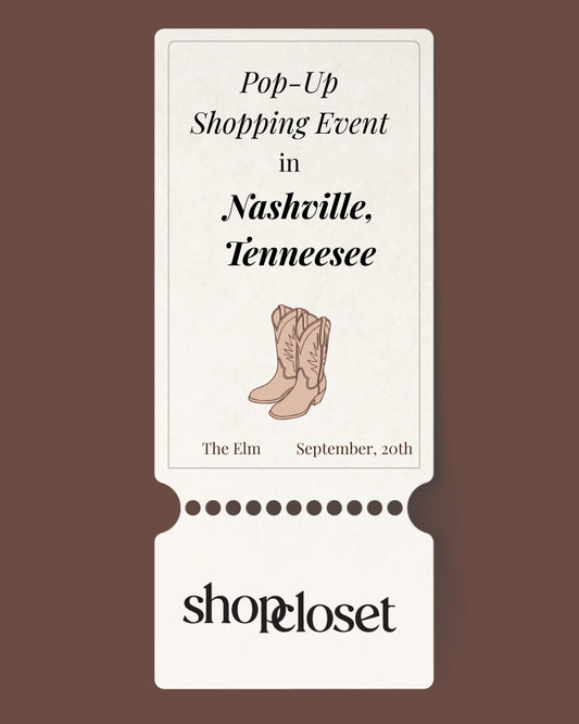 Shop Closet X Nashville Pop-Up Event