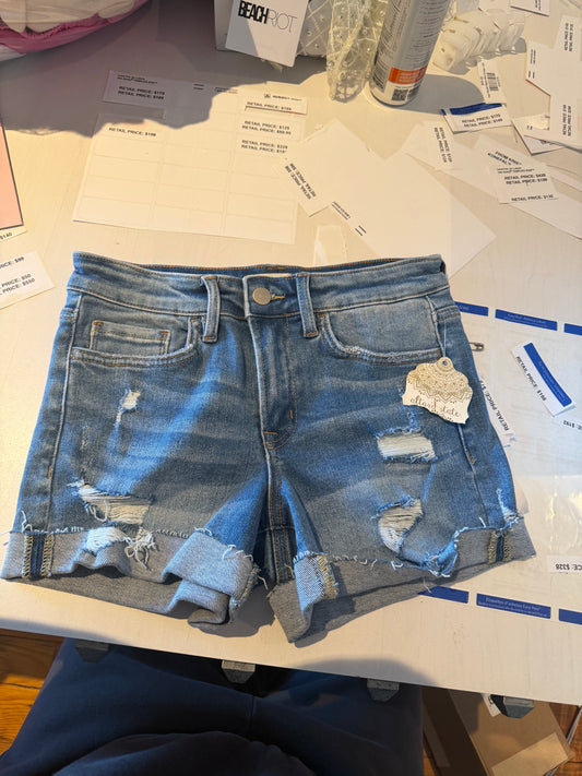 Altar’d State Ripped Jeans Shorts