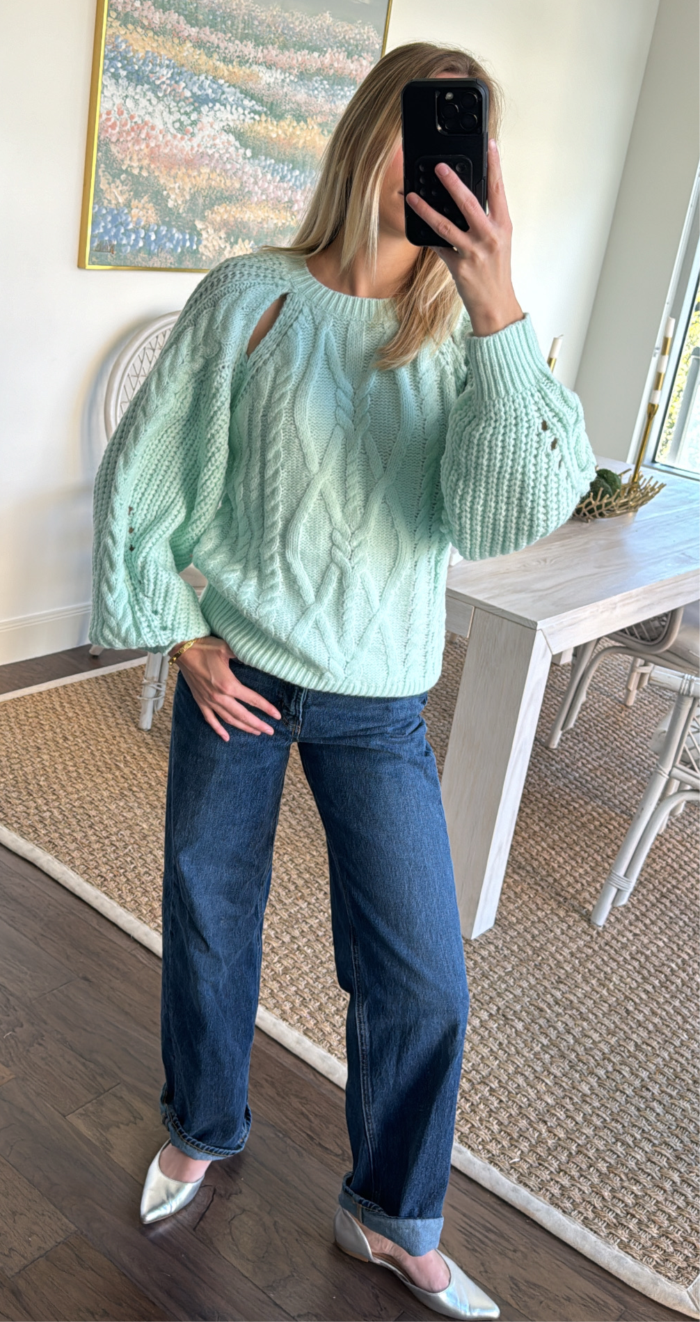 Cable Knit Cozy Sweater