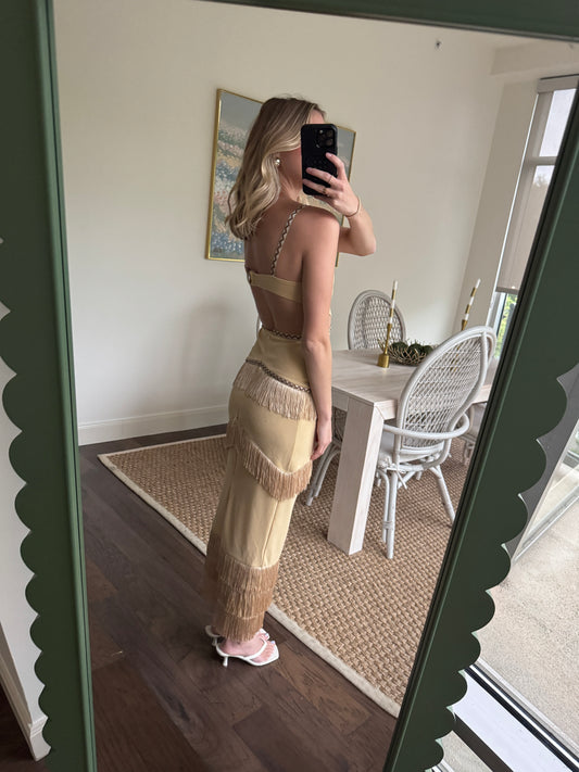 Desert Cutout Maxi Dress