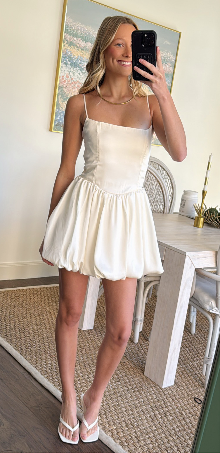 Champagne Chic Mini Dress