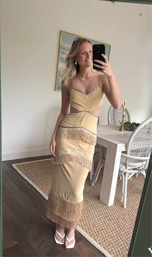 Desert Cutout Maxi Dress
