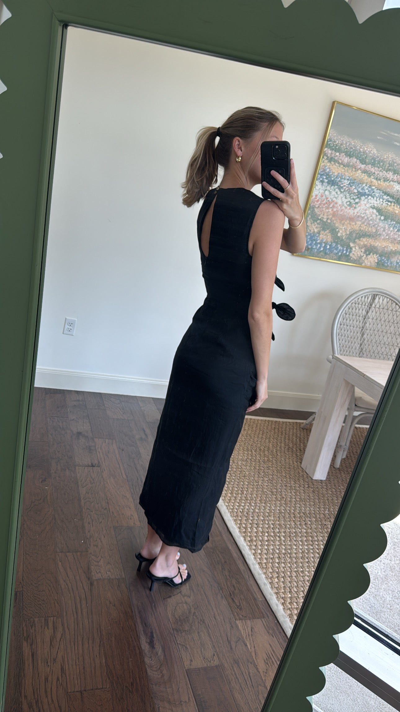 The Wolf Gang Bow Cutout Dress
