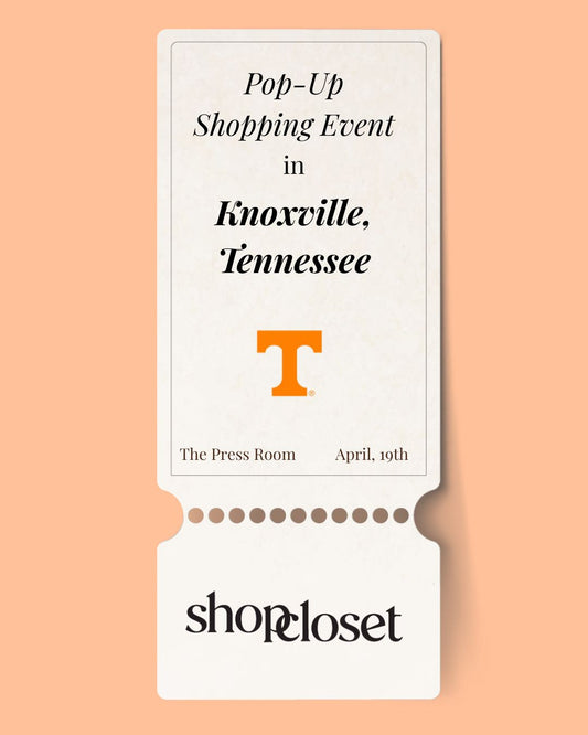 Shop Closet X Knoxville Pop-up Event