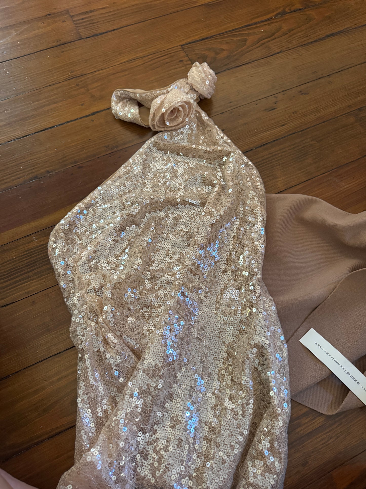 LPA Sequin Halter Top