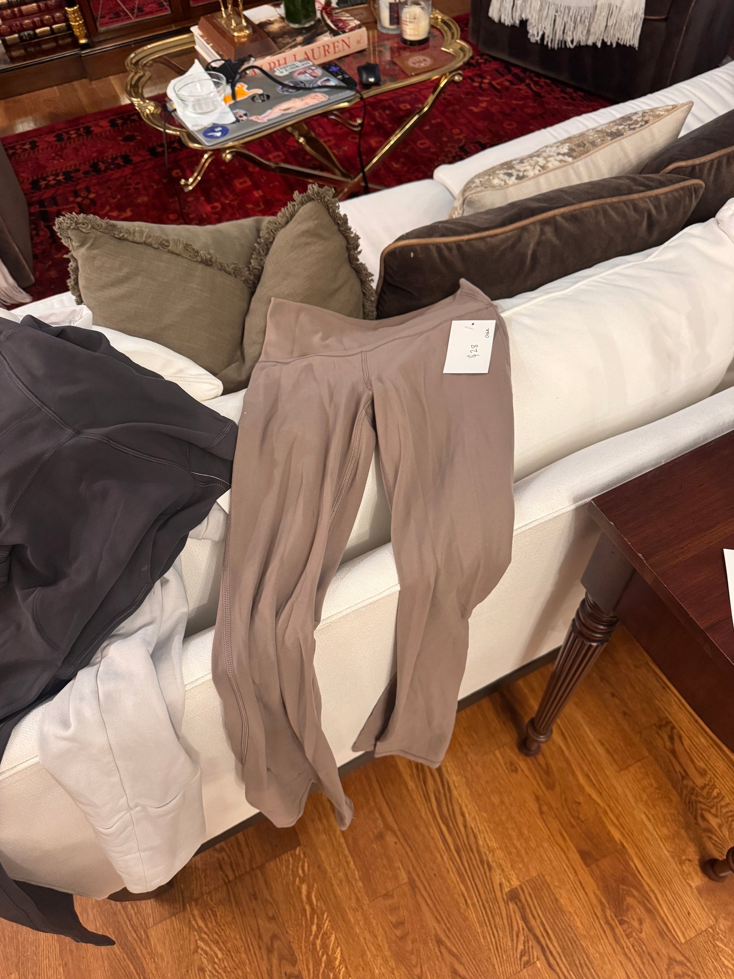 TNA Brown Flare Leggings