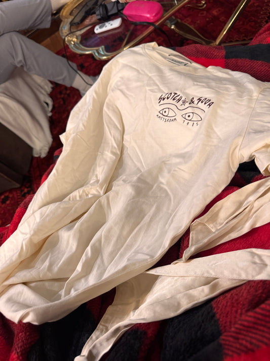 Scotch & Soda Cream Graphic Tshirt