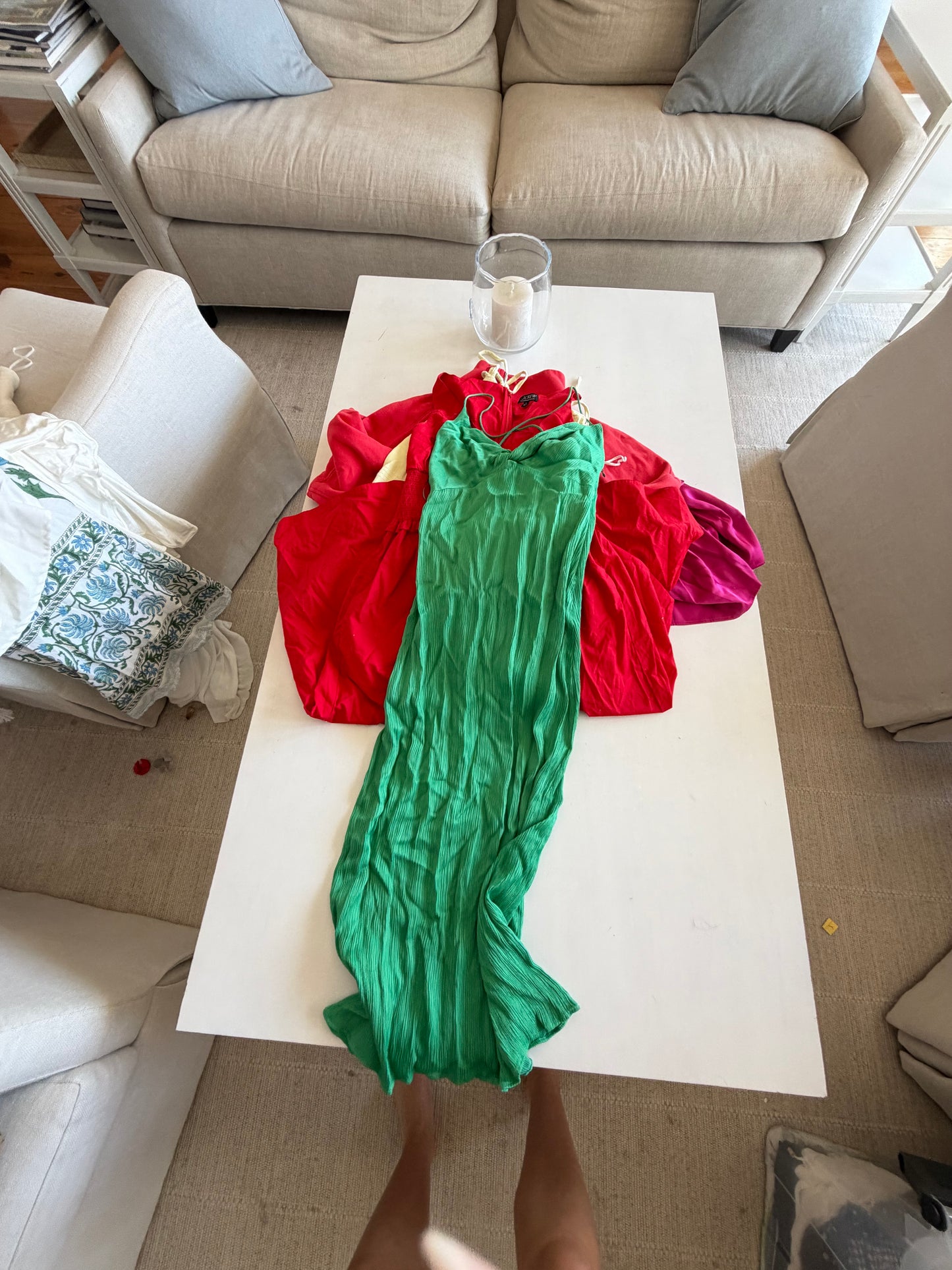 Zara Green Dress