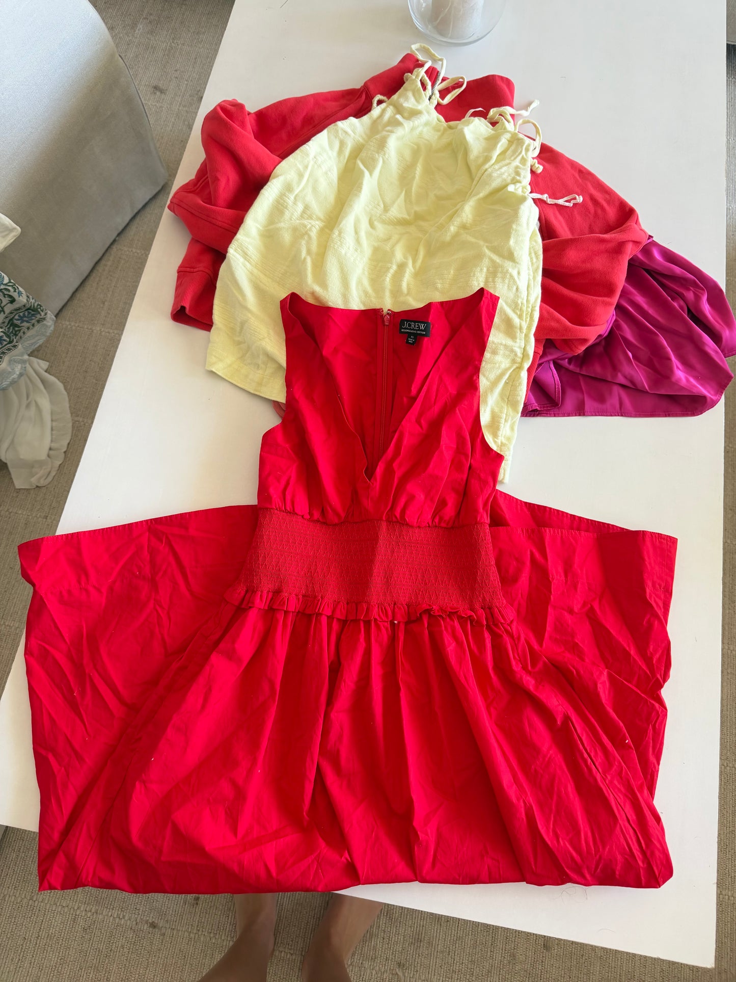 J.Crew Red Dress