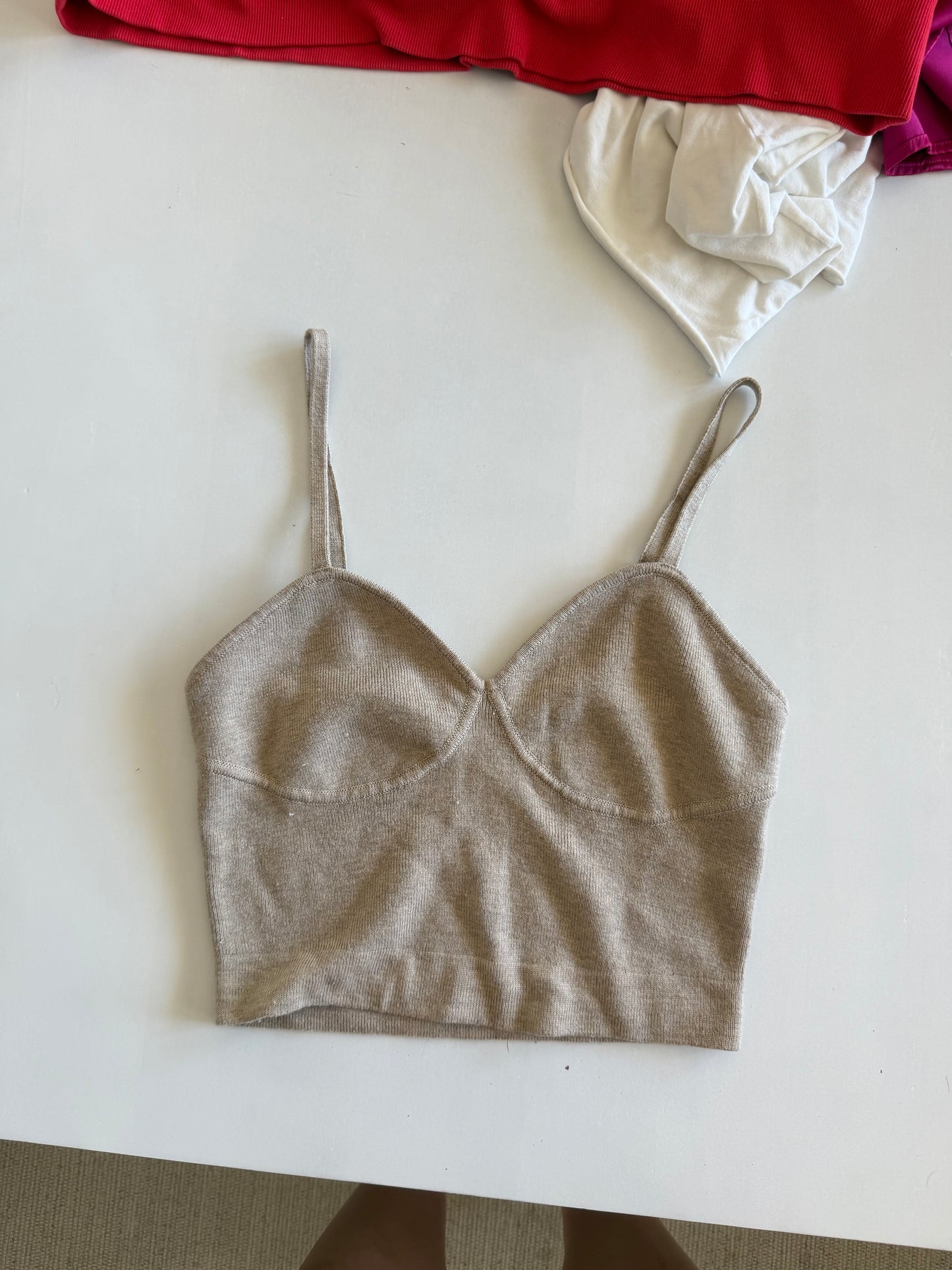 The Drop Oatmeal Tank Top