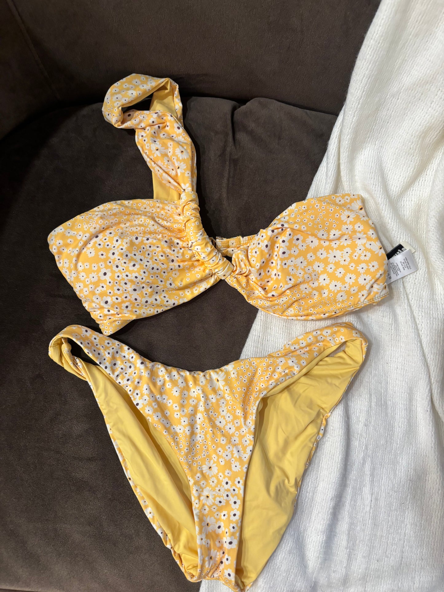 Dippin Daisys yellow bikini