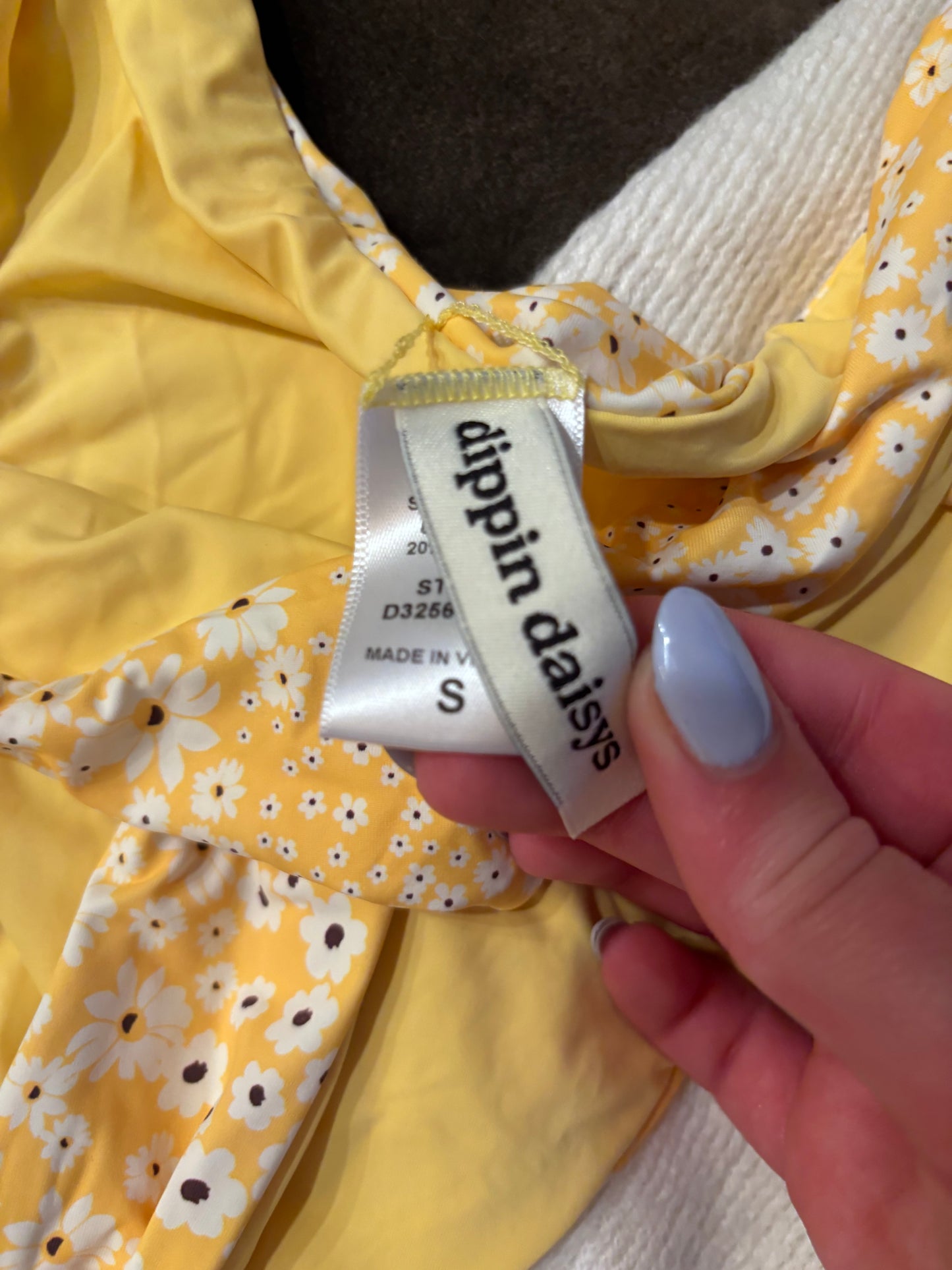 Dippin Daisys yellow bikini