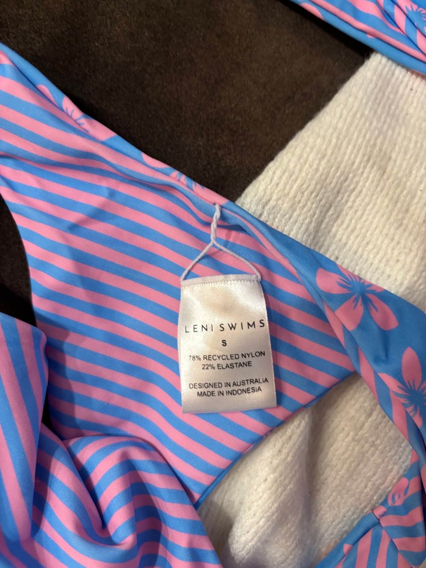Leni Swims purple reversible bikini