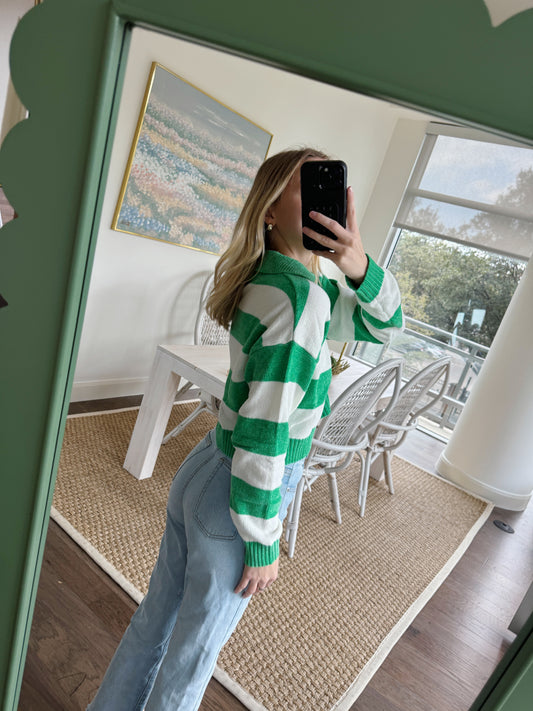 Lucky You Striped Sweater