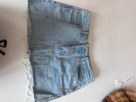 Edikted Denim Mini Skirt