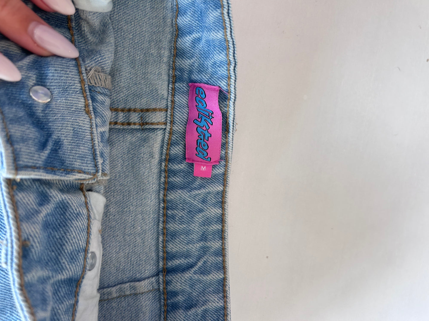 Edikted Denim Jean Skirt